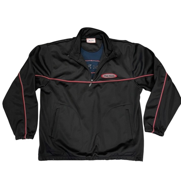 Mac Tools Other - Mac Tools 1/4 Zip Black Pullover Sweater - Mens 2XL